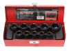 Набор головок ударных,10 предметов 1/2" 6гр.(10,12,13,14,15,17,19,21,22,24),в метал. кейсе Forsage F. Большой выбор на сайте Трейдимпорт