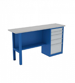 На сайте Трейдимпорт можно недорого купить Верстак WELLMET ВК-1600 ВК5. 